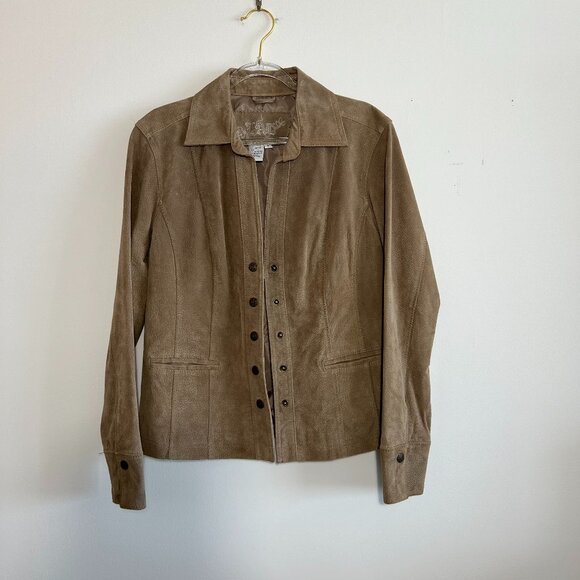 Live a Little 100% Leather Jacket Size Small - Picture 1 of 9